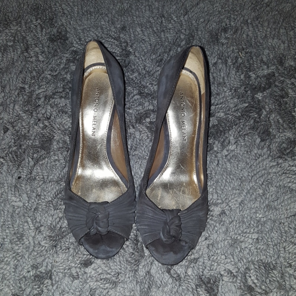 Grey heels